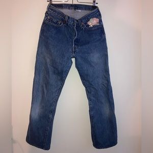 LEVIS 501 x Sanrio Embroidered Patch 👖🎠🪡💙